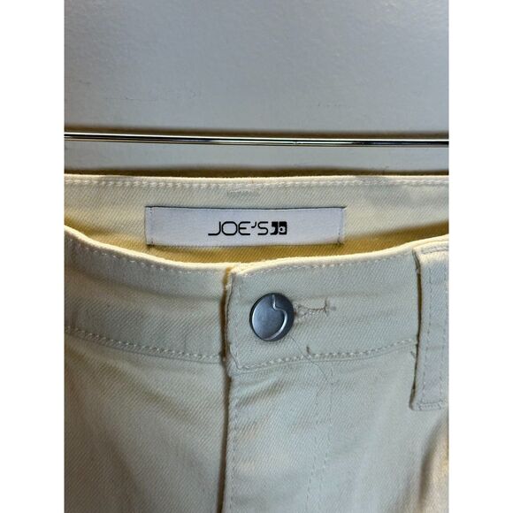 Joe's Jeans Women's Size 26 Cream Boyfriend Crop Jeans Five Pockets NWT - Picture 5 of 7